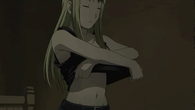 Buster reccomend Winry rockbell gif sexy