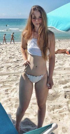 Woman strangled with bikini